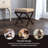Pervin Solid Wood Accent Stool