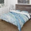 Blue Silver Spring I - Ensemble de housse de couette Modern Lake House - Microfibre de polyester-38759101