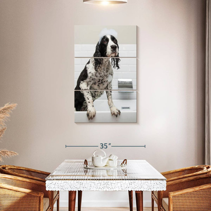 Brampt Bubbly English Spaniel, 38" H x 24" W