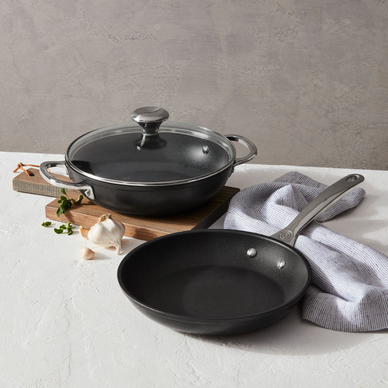 Le Creuset Toughened Nonstick PRO 3 Piece Cookware Set