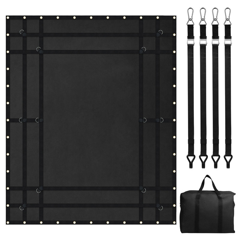 Cargo Net Heavy Duty Cargo Net 96" x 81" Adjustable Buckles & S-Hooks