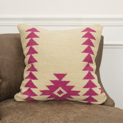 Wool Blend Throw Pillow
