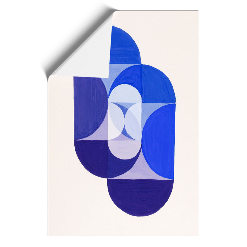 Key Blue by Joseph Schillinger - Frameless Print, 42cm H x 30cm W x 0.1cm D