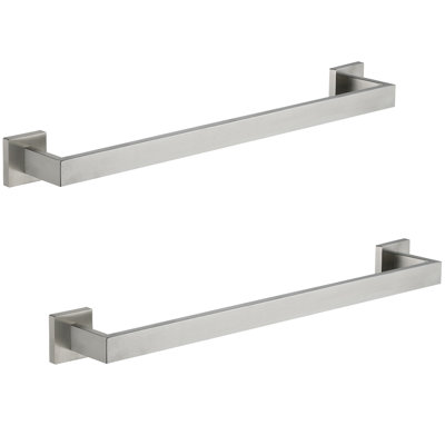 24'' Wall Mounted Towel Bar Towel Rack in Stainless Steel