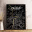 Prague City Map 1 Piece Wall Art-1768031019