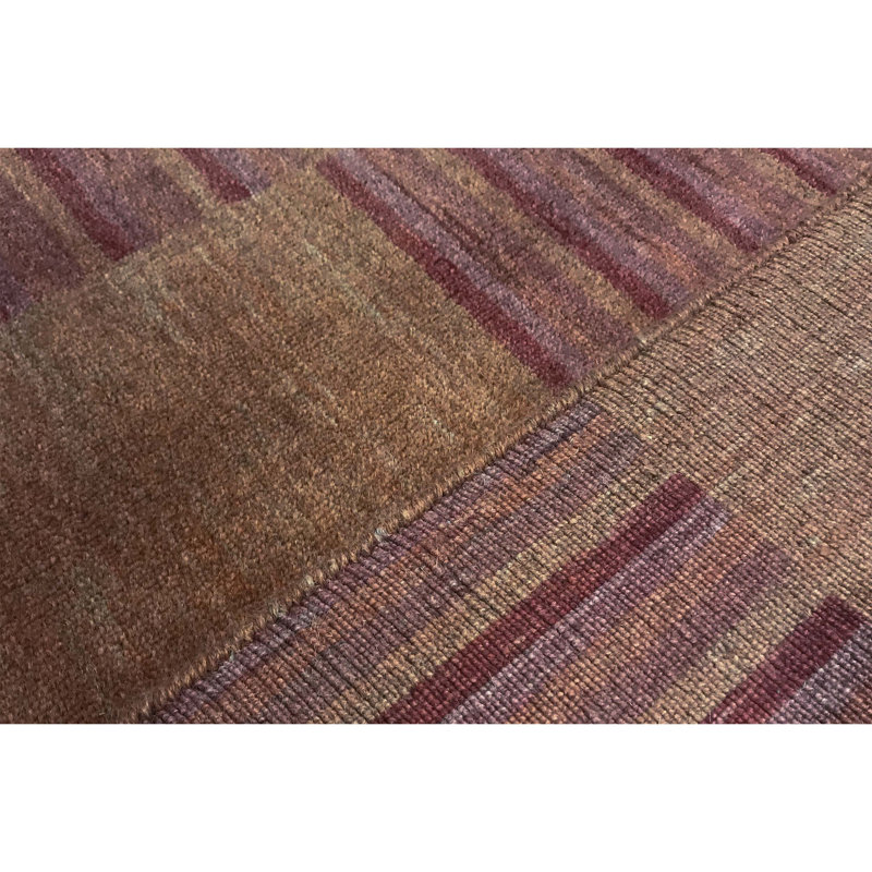 Wool Checkered Indoor Rug