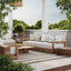 Tapis d'intérieur / extérieur à rayures Casual-229250203