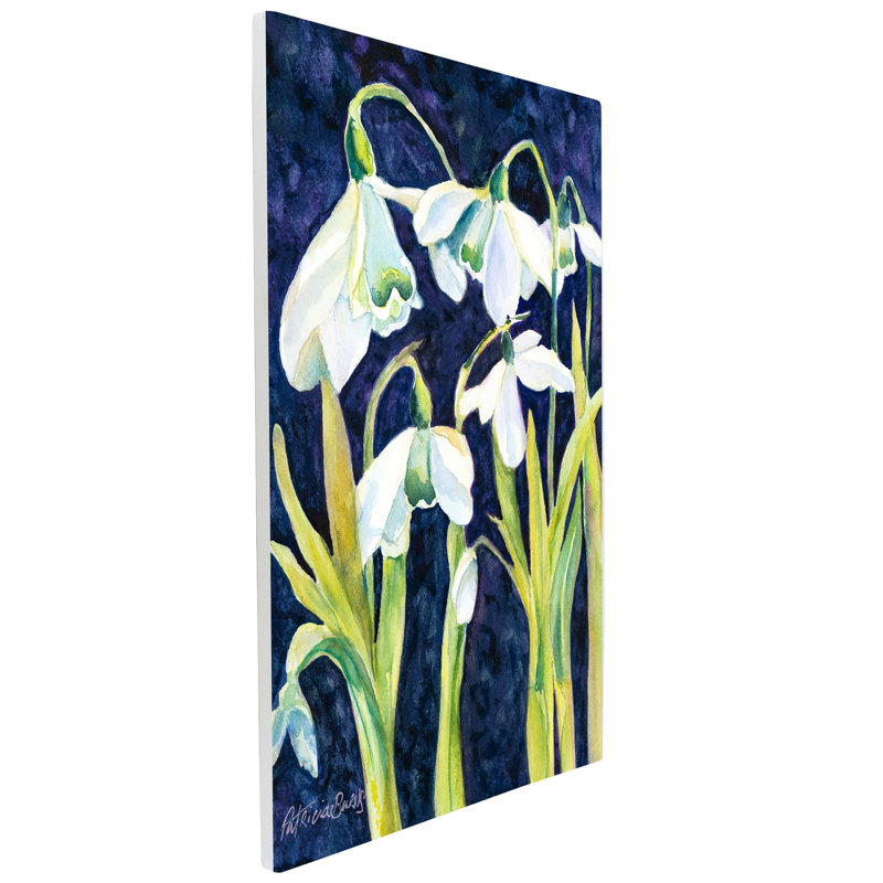 P.BURNS Traditional Plants & Flowers Wall Decor on Ceramic