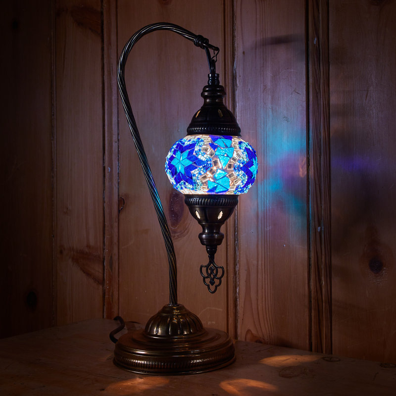 Karlie Metal Lighting Lamp, Blue