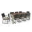 Sameko 9-Piece Rectangular Aluminum Patio Dining Set with Sunbrella® Cushions-31968843-31968848