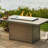 Rectangle Polyresin Smokeless Fire Pit Table-109868188
