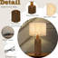 Lampe de table 22 po Traditional Natural Farmhouse