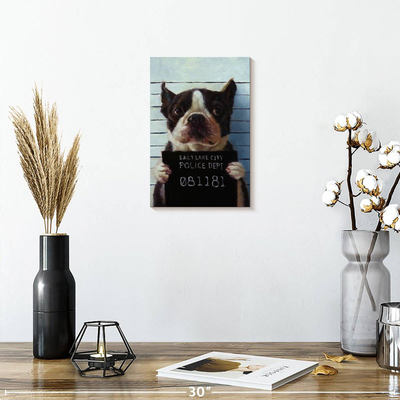 Ketti Mug Shot, 12" H x 8" W