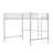 Loft Bed Full Size With Flat Rungs For Adults, Kids And Young Teens, No Box Spring Required-867625309-867625640
