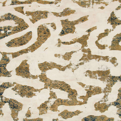 Tapis multicolore à motif abstrait Slana