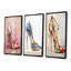 Ramsel - Fashion High Heels, ensemble de 3 reproductions d'art sur toile-103010083-103010084