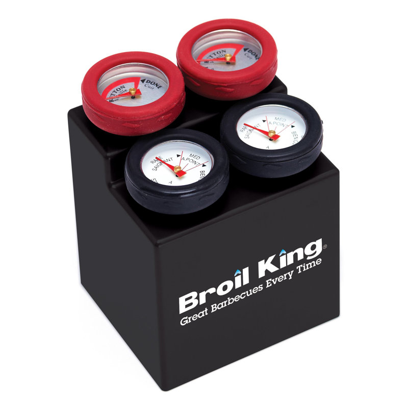 Broil King Thermometers Analog Mini 4 Pcs