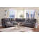 Latitude Run® 6 - Piece Upholstered Reclining Sectional | Wayfair