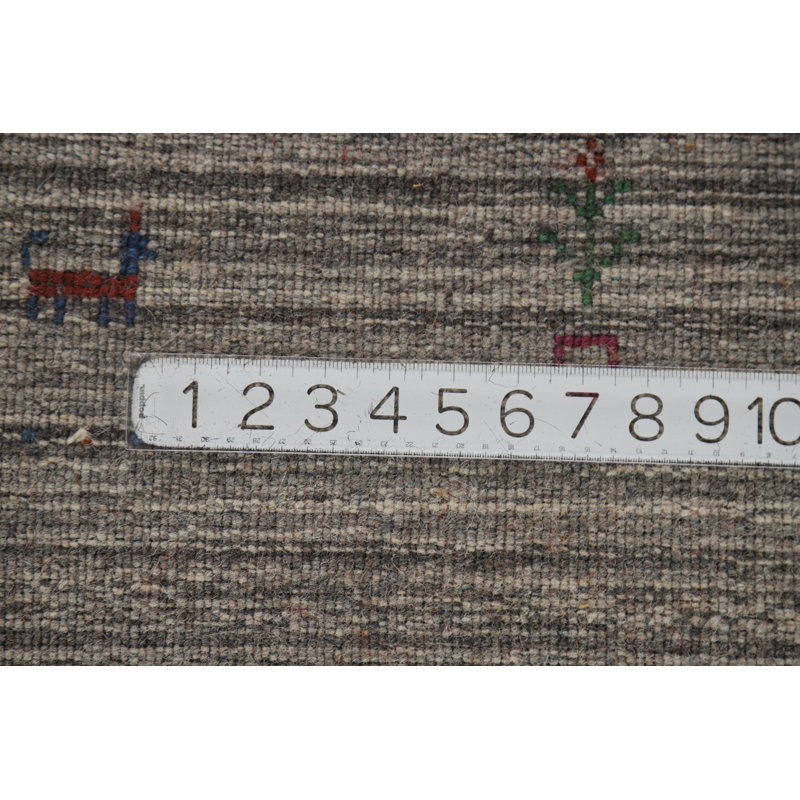 Handmade Gabbeh Oriental Area Rug 5x8