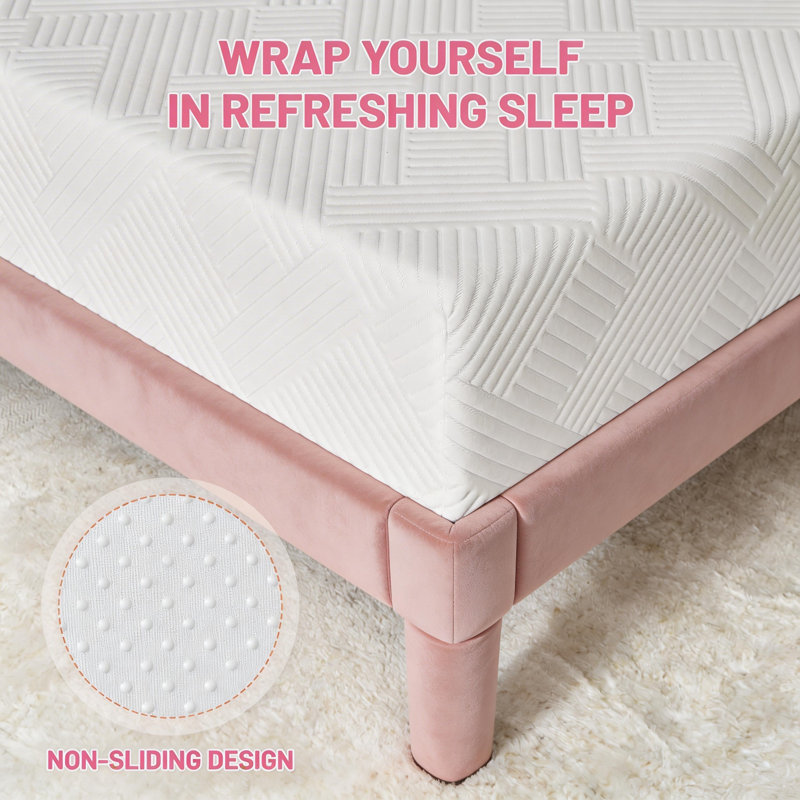 Medium Firm Mattress Memory Foam Mattress In A Box, Mattress For Back Pain, Pressure Relief,Certipur-Us, 6", King