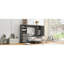Grand lit escamotable mural avec placard, tiroirs et tablettes-112413094
