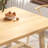 Juanetta Ash Solid Wood Dining Table-844368104