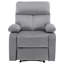 Petit fauteuil inclinable manuel pour adultes, velours-903371601