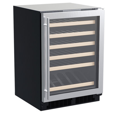 Marvel Refrigeration Single Zone 23.88'' Built-In 45 Bottle Built-In with Reversible Door