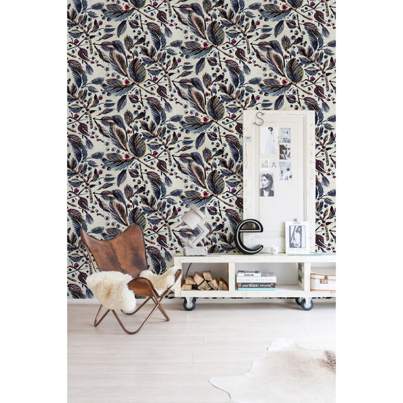 Brooke-Elise 2.5m x 2.5m Matte Peel & Stick Mural, 250 x 250cm