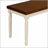 6-Piece Dining Set Wooden Table and 4 Chairs with Bench for Dining Room