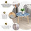 Ensemble de 2 tables basses gigognes Triangle