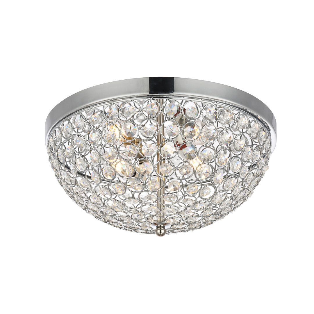 Edson 3 - Light 13.5" Flush Mount Mercer41 Fixture 