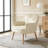 Velvet Accent Chair, Modern Upholstered Living Room Chairs-39449480