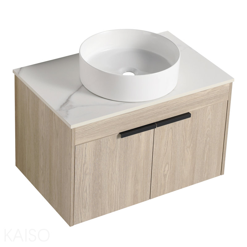Ensemble de meuble-lavabo flottant 30 po avec lavabo en céramique 30 po Modern Design