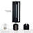 Mocanaqua Black Steel 1-Light Wallchiere Modern Sconce