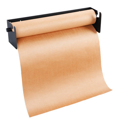 36 Inch Kraft Paper Roll Dispenser Wall Mounted 50 Meters Brown Grocery List Note Craft Butcher Paper Roll Holder Memo Board For Wall Decor, To-Do Lists, Diy Drawing, Artwork, Creative
