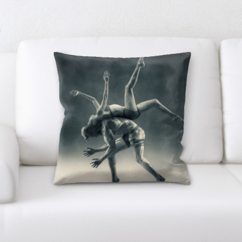 Microsuede Throw Pillow