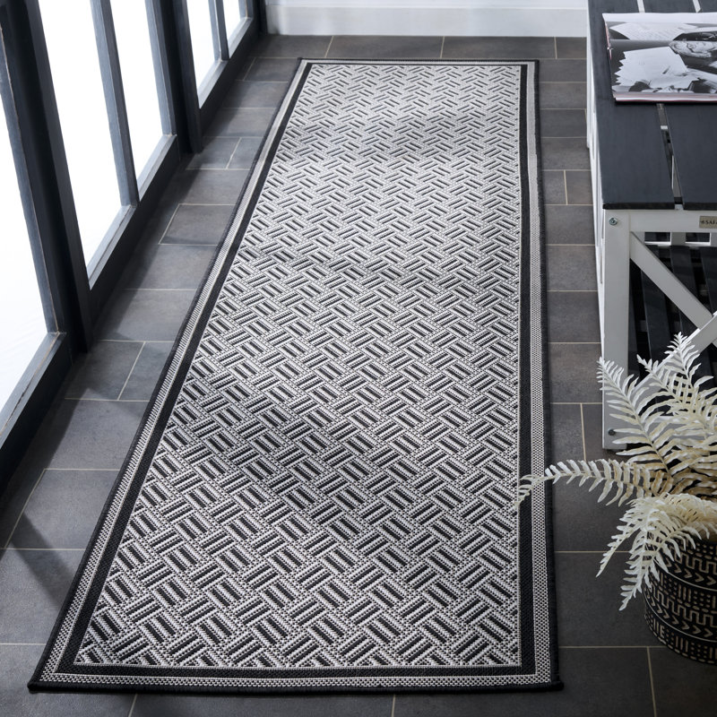 Terrace 800 Geometric Indoor/Outdoor Rug, Runner 2'3" x 8'