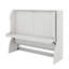 Lit escamotable double avec bureau