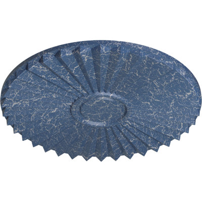 Médaillon de plafond Shakuras de 19 3/4 po x P 1 3/8 po (pour auvents jusqu'à 5 po)