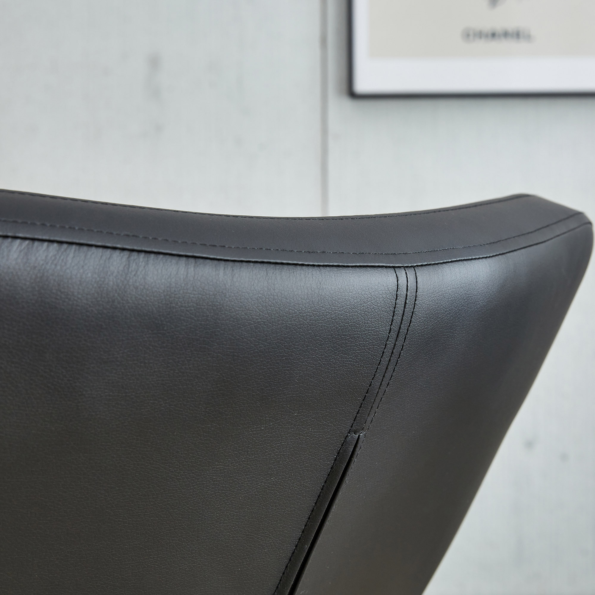 Mercer41 PU Material Cushioned Rocking Chair For Living Room | Wayfair