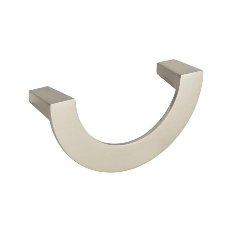 Roundabout 3" Center to Center Drop handle, Brushed Nickel, 3
