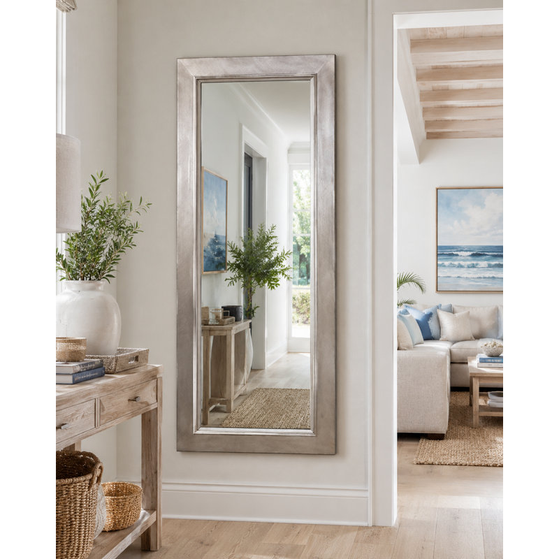 Millennium Solid Wood Beveled Mirror, 30" x 60"