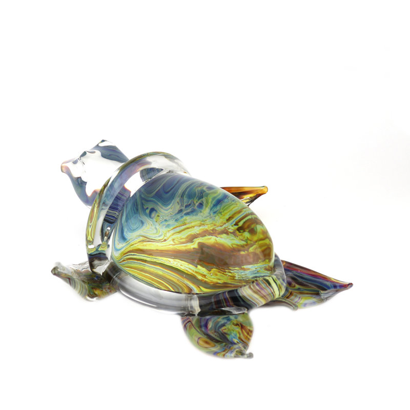 Murano Glass Calcedonia Turtle