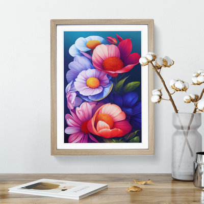Colourful Flowers No.6 - Wall Art