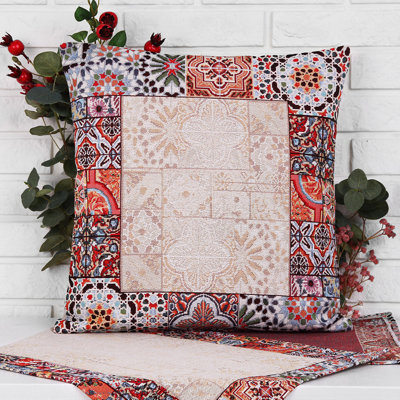Patchwork Throw Pillow