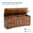 Farmhouse Storage Bench with Shoe Storage, 47.2" Entryway Bench with Soft Close Lid for Bedroom, Hallway, Living Room-1121830536