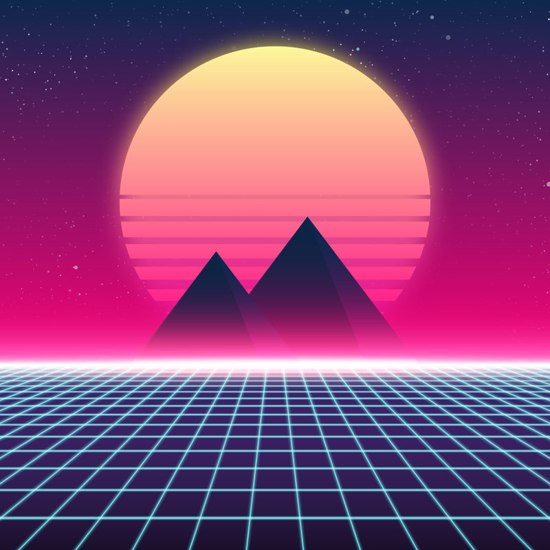 Illustration du soleil, H 12 po x l 12 po