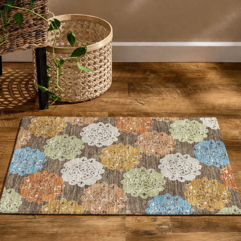 Tapis décontracté de qualité supérieure Mayfield AMF2353, Chocolat, 2 pi 6 po x 3 pi 10 po