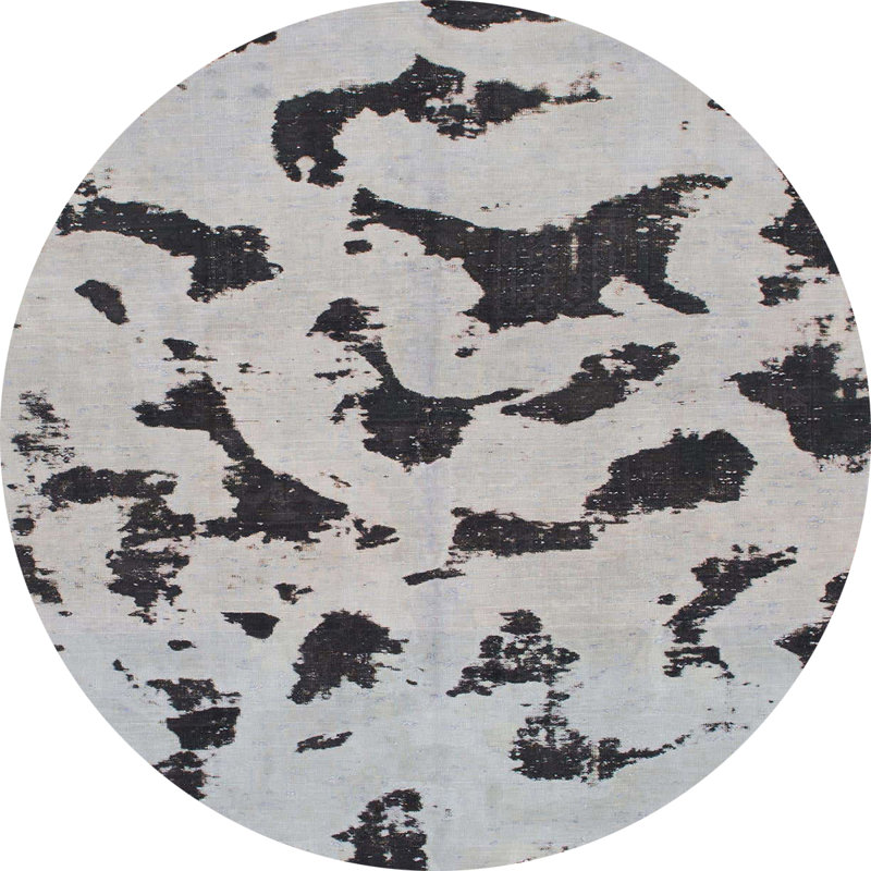 Tapis abstrait moderne 906, Rond 4 pi